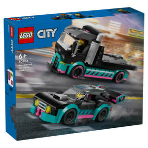 Lego Race Car & Car Carrier Truck 60406
